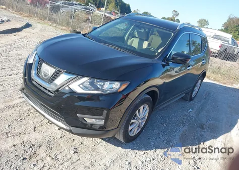 2017 Nissan Rogue Sv z USA, uszkodzony, nr VIN KNMAT2MV6HP595307